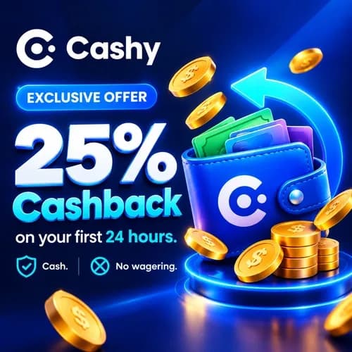 25% Cashback