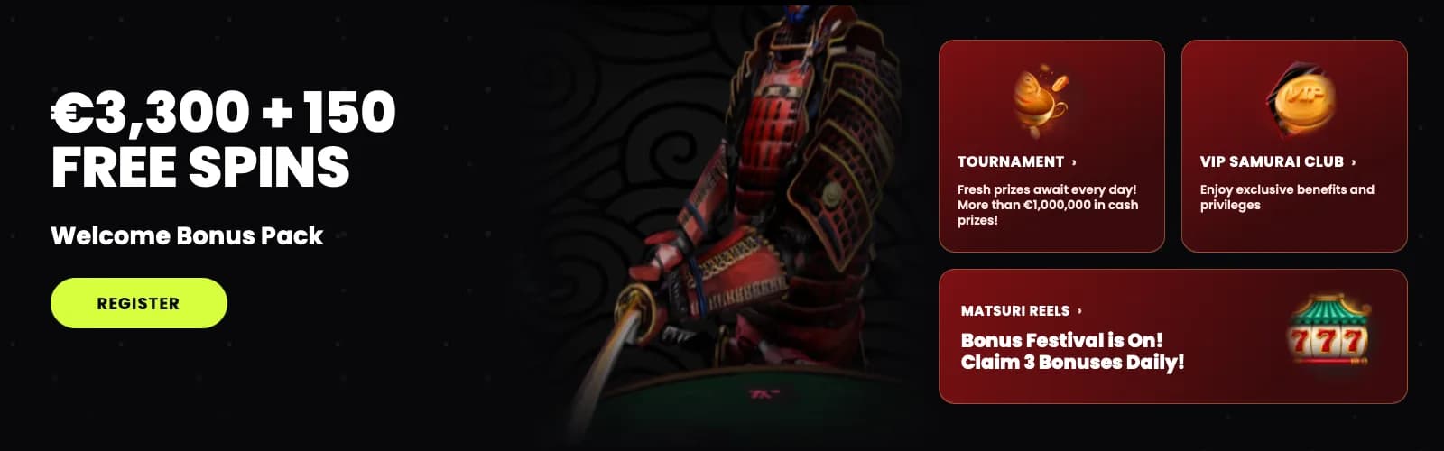 Spin Samurai banner