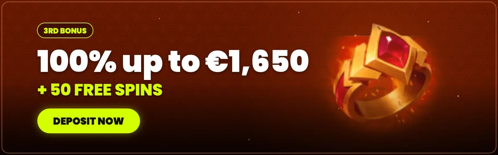 3rd Deposit Bonus