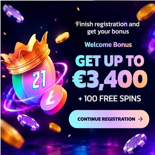 Welcome Bonus – Up to €3,400 + 100 Free Spins
